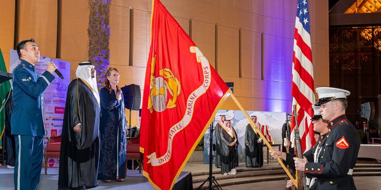 السفارة الأمريكية في الرياض تحتفل بمرور 249 عاماً على استقلال الولايات المتحدة