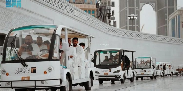 أكثر من مليون مستفيد من خدمة عربات «الجولف» الكهربائية بالمسجد الحرام خلال رمضان