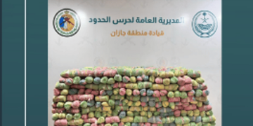 إحباط تهريب 660 كيلوجرامًا من القات المخدر في جازان