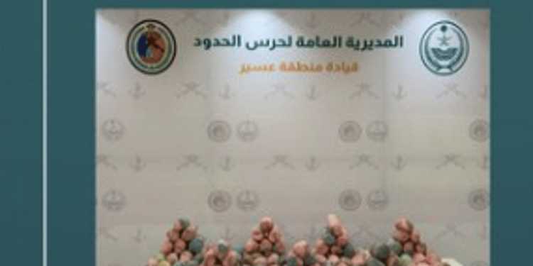 إحباط تهريب 675 كيلوجرامًا من القات المخدر في عسير