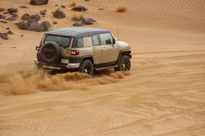 التطعيس في السعودية.. شغف بالصحراء وتحدٍ للكثبان الرملية