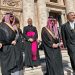 الجُبير يترأس الوفد السعودي في تشييع بابا الفاتيكان