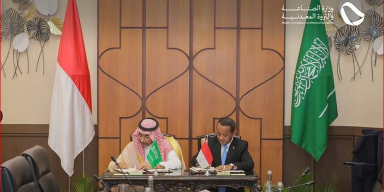 المملكة وإندونيسيا تبرمان مذكرة تفاهم لتعزيز التعاون في قطاع التعدين والمعادن