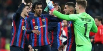برشلونة يعزز صدارته للدوري الإسباني بفوزه على ليغانيس
