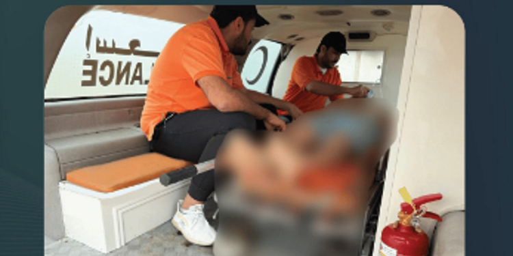 حرس الحدود بالمدينة ينقذ مواطنًا من الغرق في أثناء ممارسة السباحة