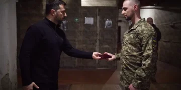 زيلينسكي من منطقة متاخمة لكورسك: “نعمل على حماية موقعنا”