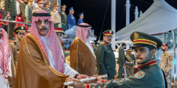 نائب وزير الدفاع يرعى حفل تخريج الدفعة 22 من طلبة كلية الملك عبدالله للدفاع الجوي