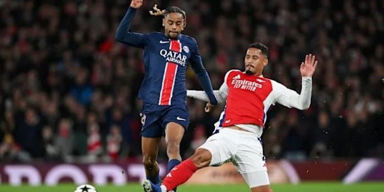 نصف نهائي دوري أبطال أوروبا.. تشكيل آرسنال وباريس سان جيرمان