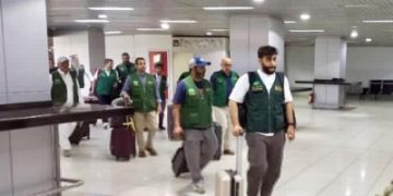 وصول الوفد الطبي التطوعي السعودي إلى سوريا