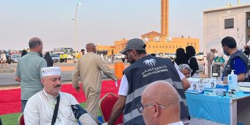 مدينة الحجاج بالجوف تقدم عيادات متنقلة لخدمة ضيوف الرحمن