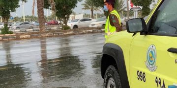 الدفاع المدني: استمرار هطول الأمطار الرعدية على معظم مناطق المملكة حتى الأحد المقبل