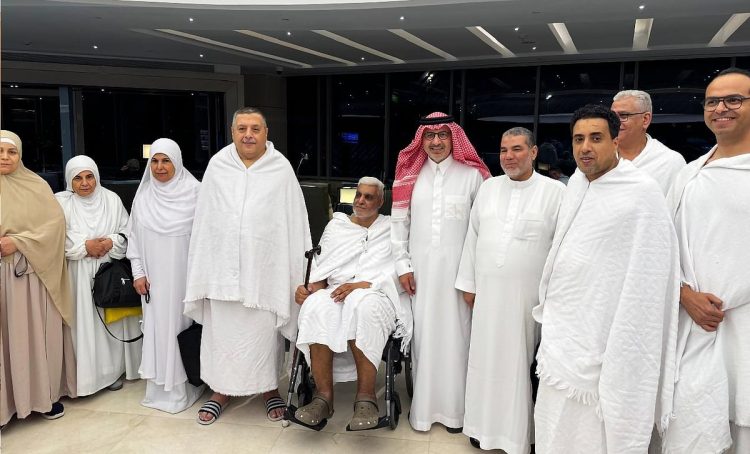 السفير «الحصيني» يودّع ضيوف برنامج خادم الحرمين الشريفين من حجاج مصر