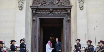 اللجنة الوزارية بشأن غزة برئاسة سمو وزير الخارجية تعقد اجتماعًا مع وزير الخارجية الفرنسي