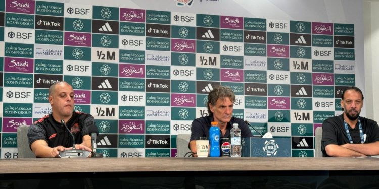 المؤتمر الصحفي لمدربي الاتفاق والأهلي في الجولة 33 من الدوري السعودي للمحترفين