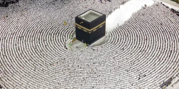 تعامد الشمس على الكعبة المشرفة الثلاثاء القادم