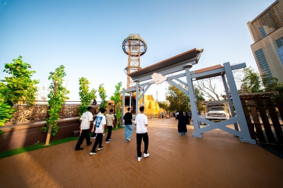 'جاردن'.. المتعة والمغامرة في سيتي ووك جدة