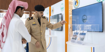 حرس الحدود يستعرض جهوده التوعوية في معرض "لا حج بلا تصريح" بمنطقة تبوك
