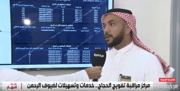 مركز مراقبة تفويج الحجاج: أكثر من 6 آلاف حافلة نقلت 253 ألف حاج من المدينة إلى مكة حتى الآن
