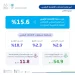 “هيئة الإحصاء”: ارتفاع حصة الاقتصاد الرقمي 15.6% من الناتج المحلي الإجمالي