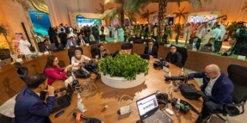 'وادي الواحة'.. بنية تقنية متقدمة لتغطية زيارة ترامب