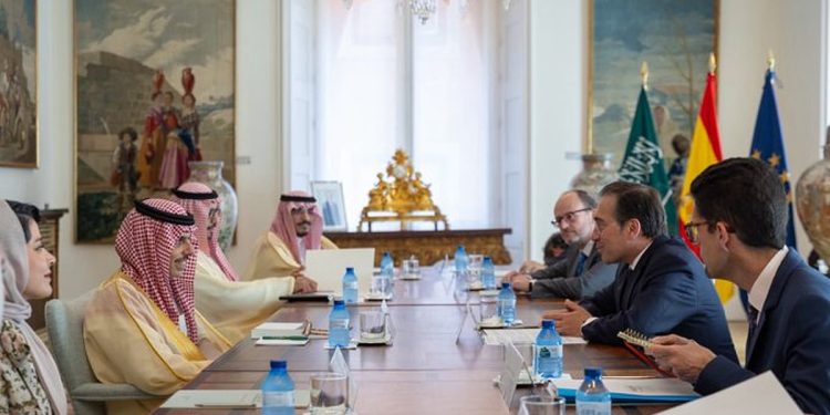 وزير الخارجية يلتقي نظيره الإسباني في مدريد على هامش «اجتماع غزة»