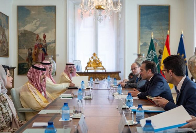 وزير الخارجية يلتقي نظيره الإسباني في مدريد على هامش «اجتماع غزة»