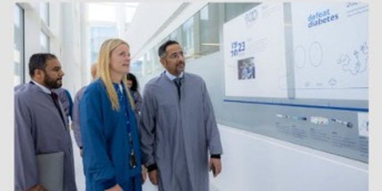 وزير الصناعة يطّلع على الابتكارات الصناعية في شركة Novo Nordisk ومنتزه العلوم DTU بالدنمارك