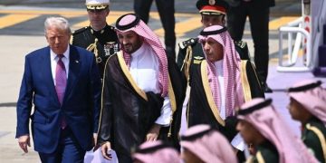 ولي العهد والرئيس ترامب يعقدان قمة سعودية- أمريكية في قصر اليمامة