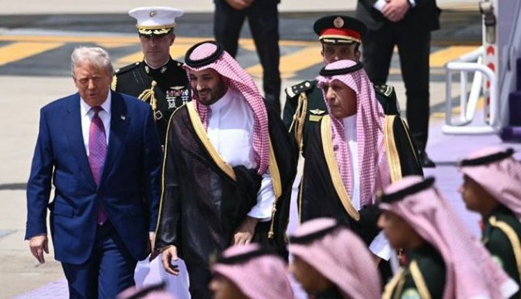 ولي العهد والرئيس ترامب يعقدان قمة سعودية- أمريكية في قصر اليمامة
