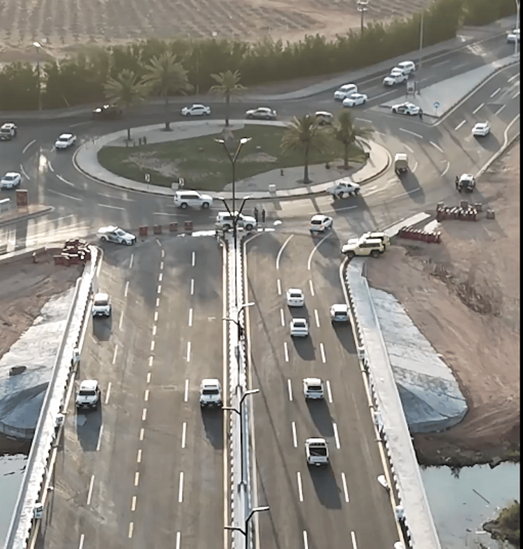 إنجاز في 90 يوما.. مسؤول: جسر السمراء يربط قلب مدينة حائل بشرقها