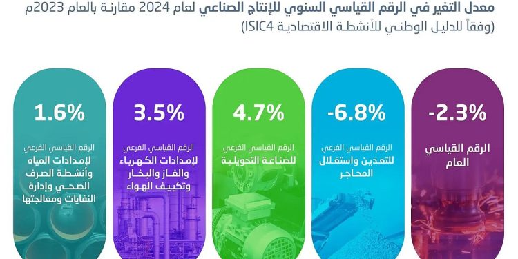 «الإحصاء»: ارتفاع الأنشطة غير النفطية بنسبة 5.3% خلال عام 2024