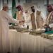 «الشؤون الإسلامية بتبوك توزع هدية خادم الحرمين الشريفين على الحجاج المغادرين عبر منفذ حالة عمار