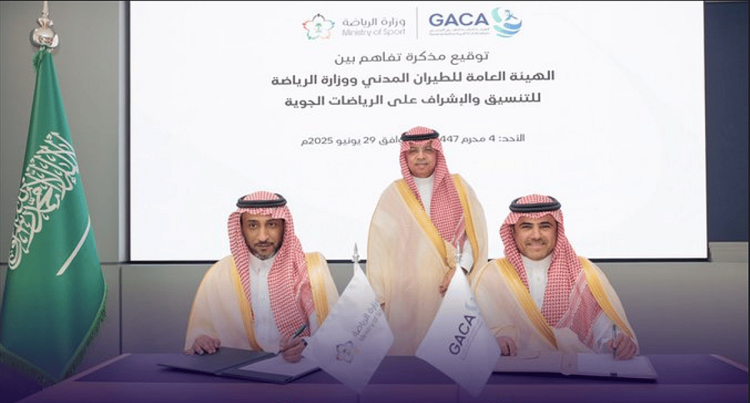 «الطيران المدني» و«الرياضة» توقعان مذكرة تفاهم لتنظيم والإشراف على الرياضات الجوية