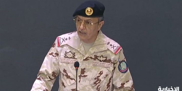 الفريق ركن محمد العمري: قوات الطوارئ تنتشر في جميع أنحاء المشاعر المقدسة لضمان أمن وسلامة الحجاج