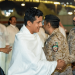 ذوو الشهداء والمصابين من القوات المسلحة اليمنية يصلون إلى المشاعر المقدسة