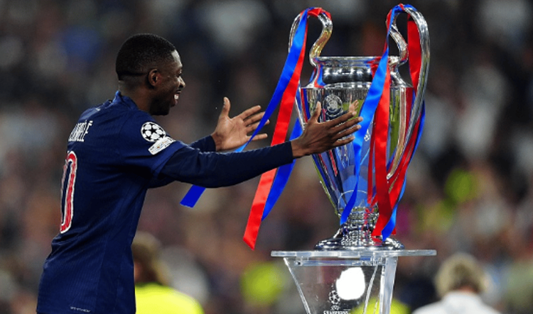 عثمان ديمبلي أفضل لاعب.. ويامال يحصد أجمل هدف في دوري أبطال أوروبا