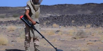 مشروع «مسام» ينزع 1.243 لغمًا من الأراضي اليمنية خلال أسبوع