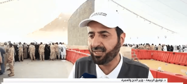 وزير الحج: حرصنا على تفويج ضيوف الرحمن بعد الرابعة مساء بسبب الطقس