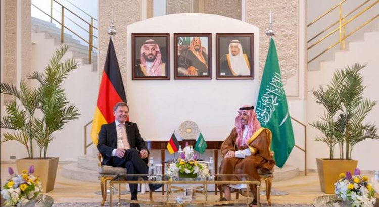 وزير الخارجية يبحث مع نظيره الألماني آخر التطورات على المستوى الإقليمي والدولي
