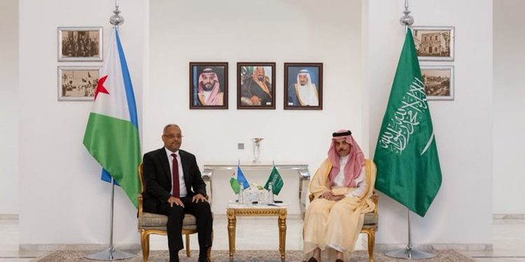 وزير الخارجية يستقبل نظيره الجيبوتي ويرأسان اجتماع لجنة المشاورات السياسية بين البلدين