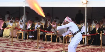 "المقمع".. تراث حربي يُزيَّن بالنحاس ويُشعل أيام الفرح