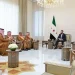 الرئيس السوري يستقبل وفداً من رجال الأعمال السعوديين