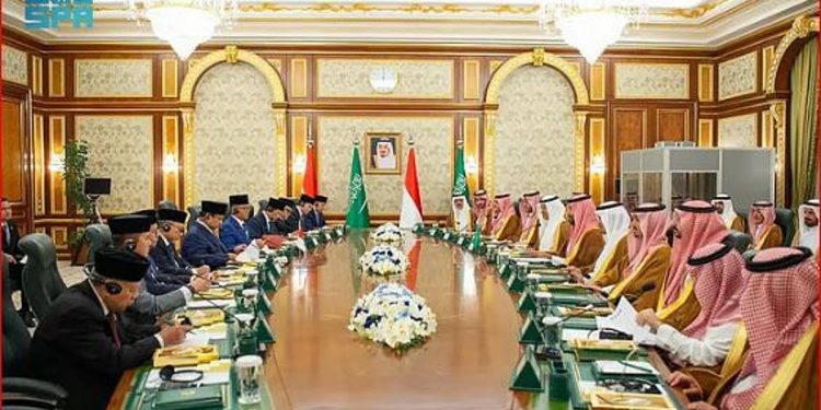 المملكة وإندونيسيا يعُربان عن قلقهما حيال الكارثة الإنسانية في غزة