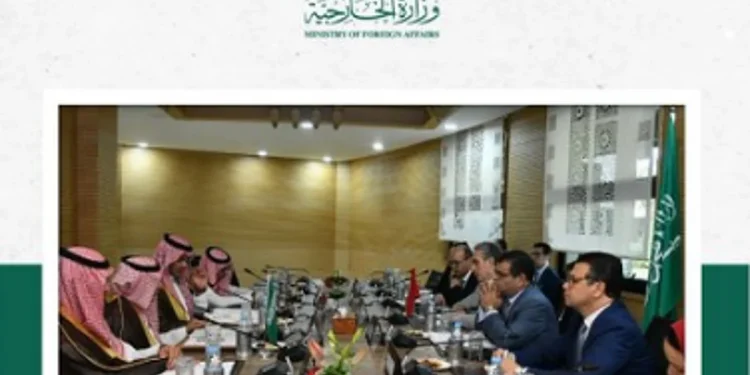 انعقاد جولة المشاورات السياسية الرابعة بين وزارتي خارجية السعودية والمغرب