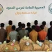 حرس الحدود بجازان يقبض على 11 مخالفًا لنظام أمن الحدود لتهريبهم 165 كيلوجرامًا من القات