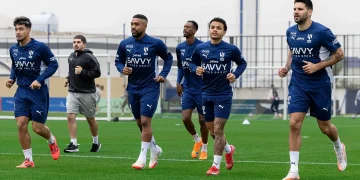عاصفة رعدية تتسبب بتأجيل تدريب الهلال الأخير (فيديو)