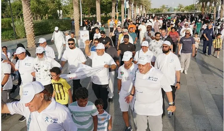 لتعزيز صحة المجتمع وجودة الحياة.. أمانة جدة تطلق مبادرة «جدة تمشي»