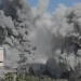 لحظة استهداف الجيش الإسرائيلي لمقر وزارة الدفاع السورية