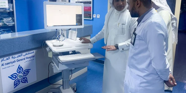 تدريب كوادر النعيرية على العناية المركزة الافتراضية
