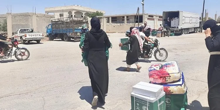 "إغاثي الملك سلمان" يوزع مساعدات في السودان وسوريا والأردن وأفغانستان
